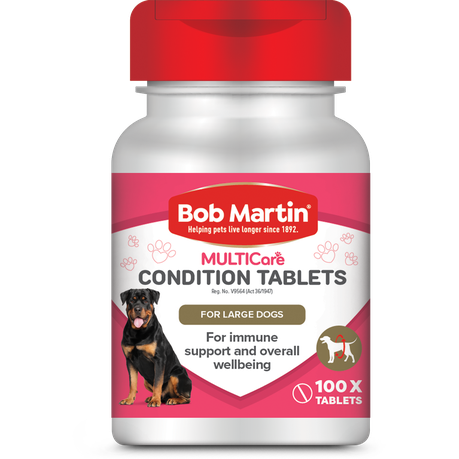 BOB MARTIN Multicare Conditioning Tablets for Large Dogs over 14kgs - 100's Image