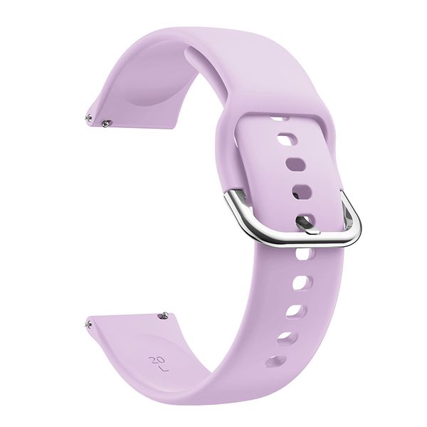 Silicone Strap for Garmin Venu / Vivoactive 3 (20mm) -Light Purple