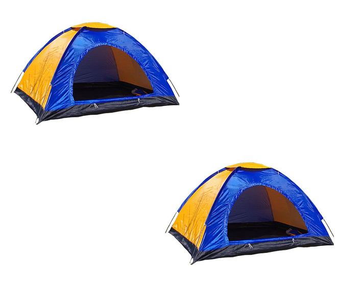2-Person Outdoor Waterproof Tent 200cm - 2 Pack