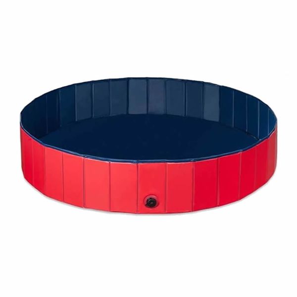 Foldable Dog Pool, Kiddie Pool Hard Plastic Pool for Dogs, Cat,Kids