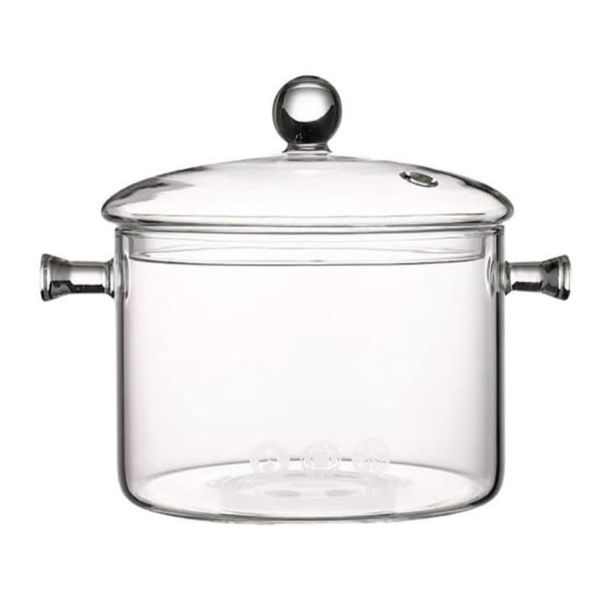 Glass Cooking Pot