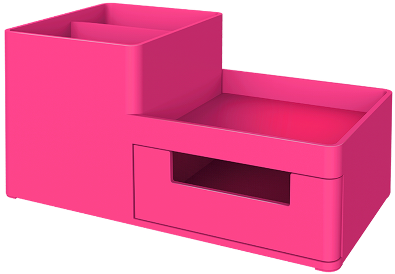 DELI Desk Organizer - Pink - Z25140