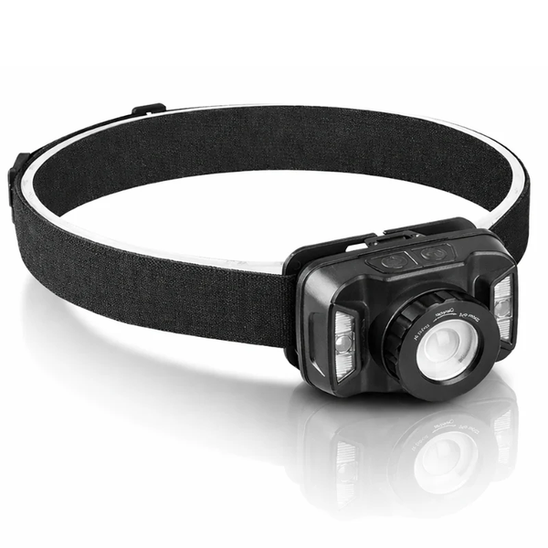Outgear Rechargeable LED Headlamp 5W XTE + COB + Motion Sensor Switch