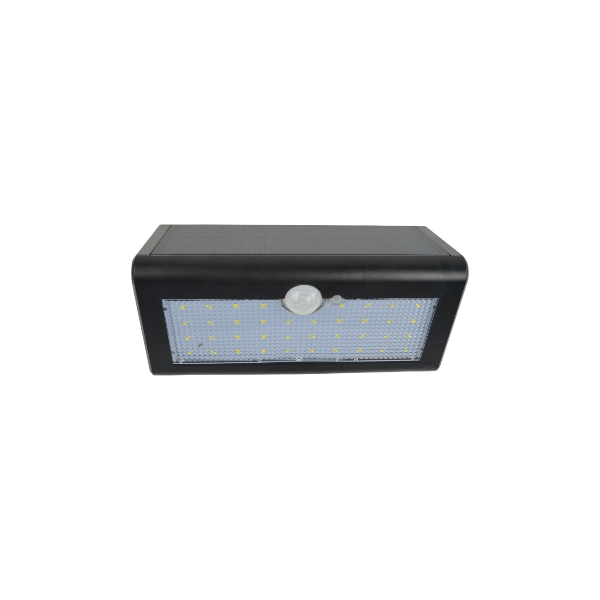 YC - SW5010 - 38 LED Solar Wall Light With Motion Sensor - Black