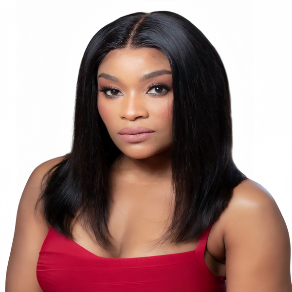 Marigold 16 inch Straight Wig - Human Hair with 13x4 Lace Front