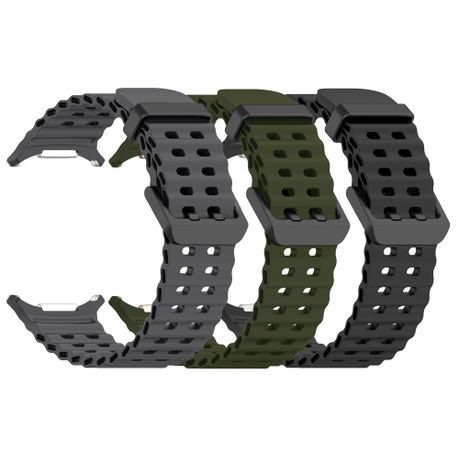 3PCS Sport Band Compatible with Samsung Galaxy Watch 7 Ultra Bands 47mm Image