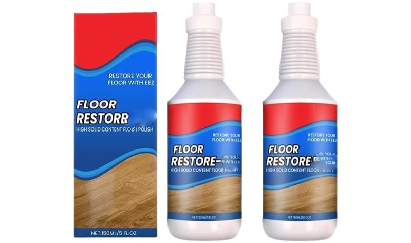 Anshka Floor Restore Solution - 2-Pack Wood &amp; Laminate Polish (150ml)