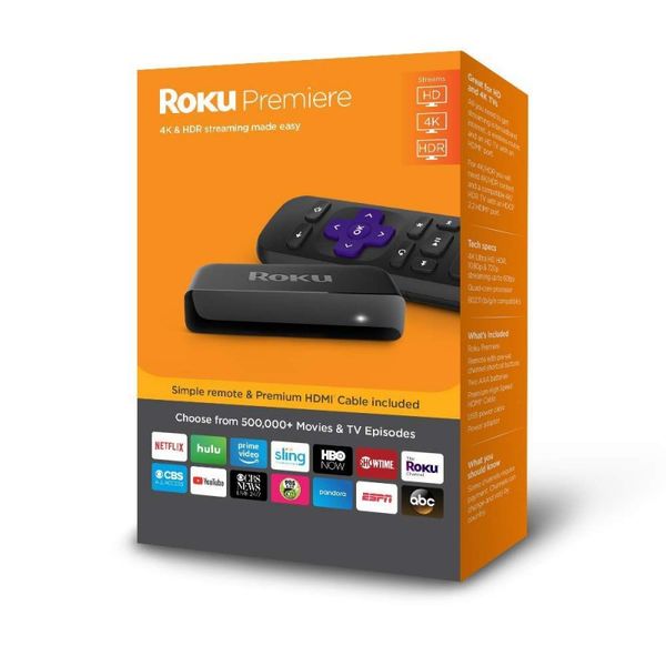 Roku Premiere - Streaming Media Player with Simple Remote