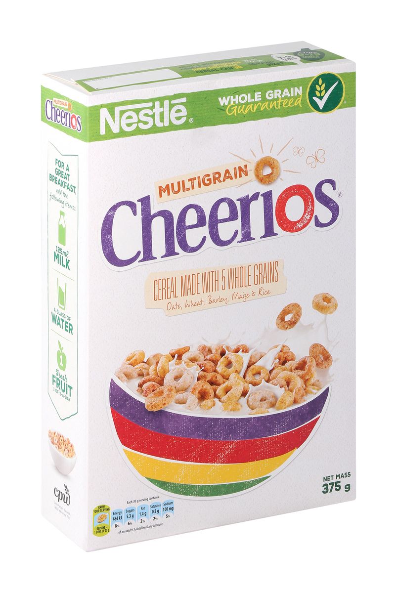 Cheerios Multigrain Cereal 375g Shop Today Get It Tomorrow