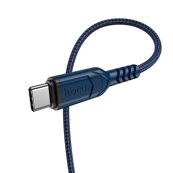 USB C Fast Charging 2 Meter 3A Braided Data Cable Hoco