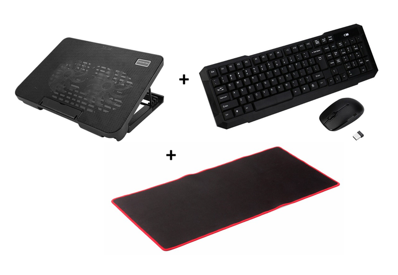 Deluxe laptop computer peripheral accessory combo