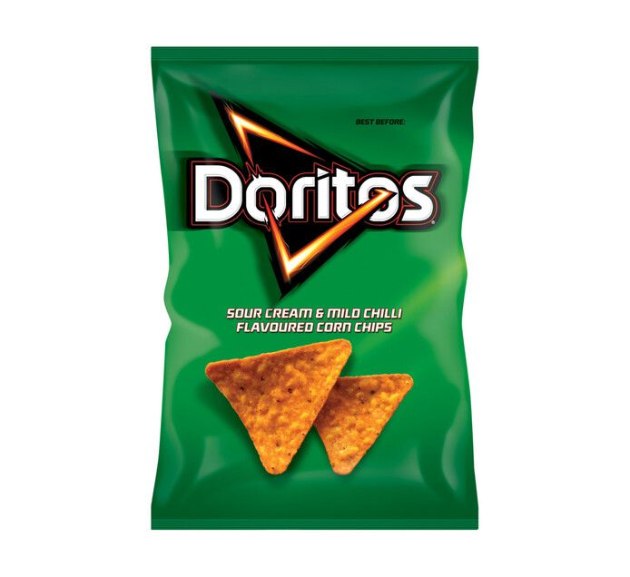 Simba Doritos Corn Chips Sour Cream & Mild Chilli (20 x 145g) Shop