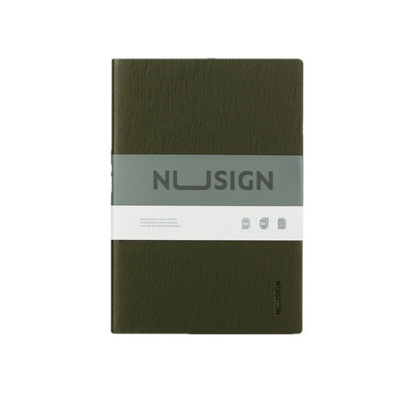 Nusign Notebook A5 96 Sheet Green