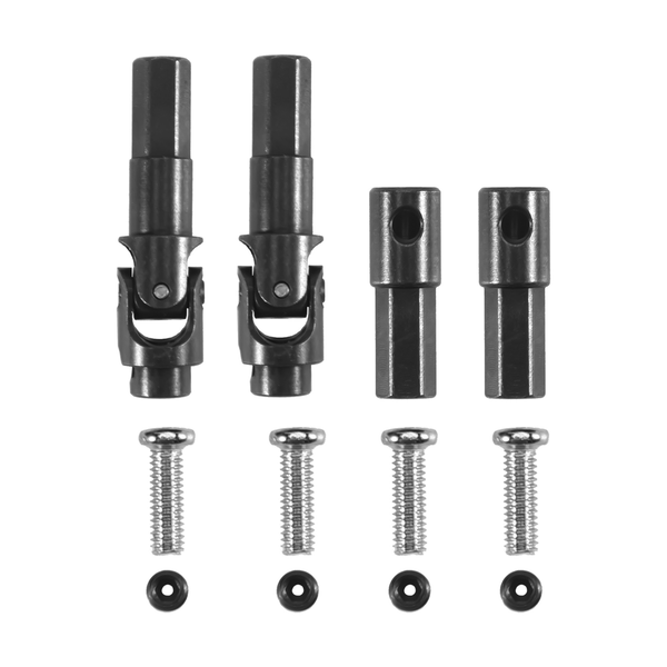 4 Pcs Metal Front Rear Axle Shaft For Wpl C14 C24 B14 Mn D90 Rc Car