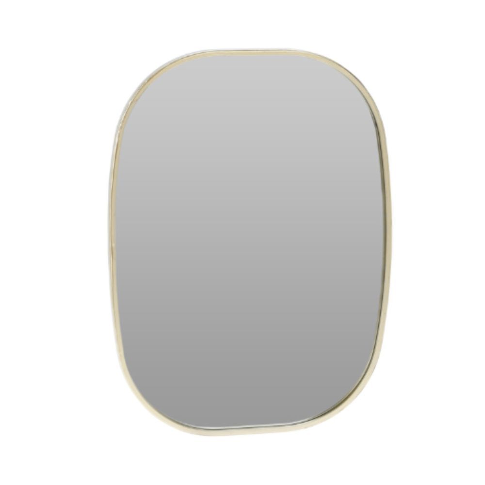 Rounded Edge Champagne Gold Mirror - 30x40cm | Shop Today. Get it