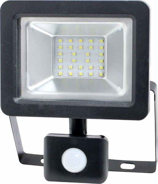 Flash It Led Slim Floodlight C/W Pir Motion Sensor 20W