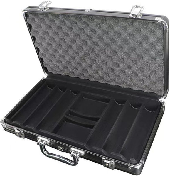 Texas Hold'em Chip Aluminium Case Professional Texas Poker Chip Storage