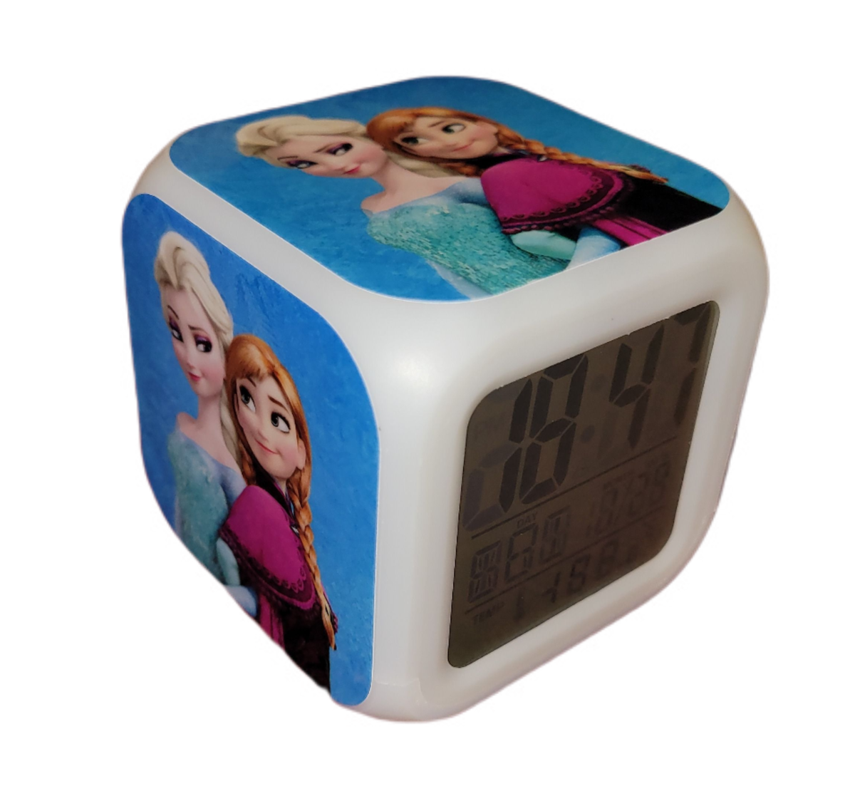 Frozen Night Light Alarm Clock Elsa & Anna Shop Today. Get it