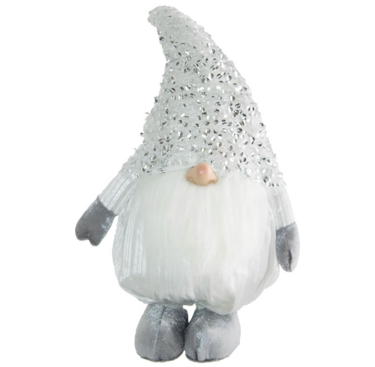 Christmas White Short Leg Elf Silver Hat 44cm | Shop Today. Get it ...