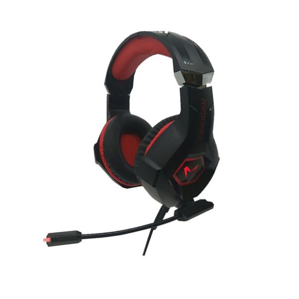 Microlab G7 Pro Gaming Headset w/Microphone-BK/RD
