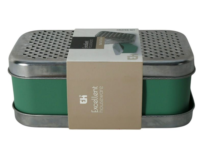 Excellent Houseware Grater With Container - Size 18.0X11.0X7.5CM