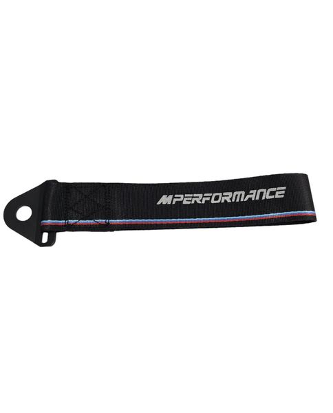 M Performance Thin Striped Tow Strap
