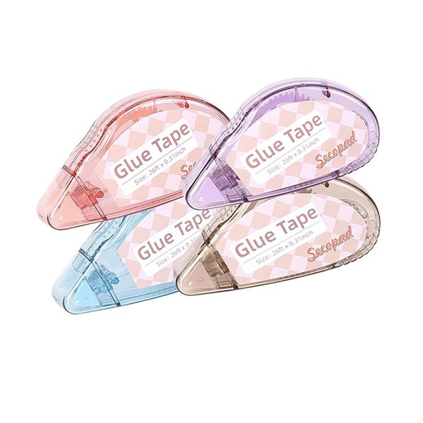 Scrapbook Tape 4 Pack Double Sided Tape Roller Craft Glue Dispensers