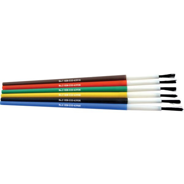 Point Artist Brush Natural Bristle No.5 Pack of 10