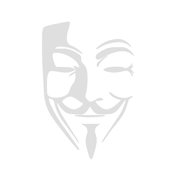 Vendetta Anonymous Detailed - Car Decal Vinyl Sticker