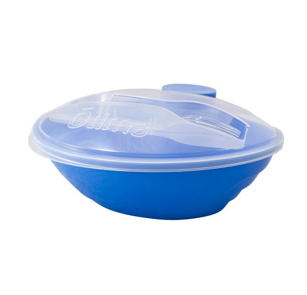 Meal-2-Go Oval Shaped Lunch - Blue