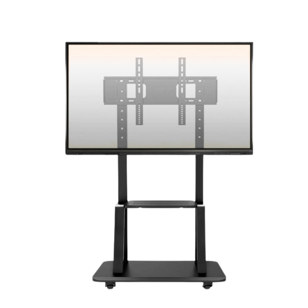 Mobile TV Stand with Wheels for 32-75 Inch Flat Screen Displays