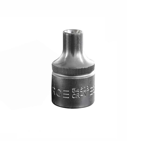 Force - 1/2 Inch - Drive - Female - Deep Star Socket - E8 - 4 Pack