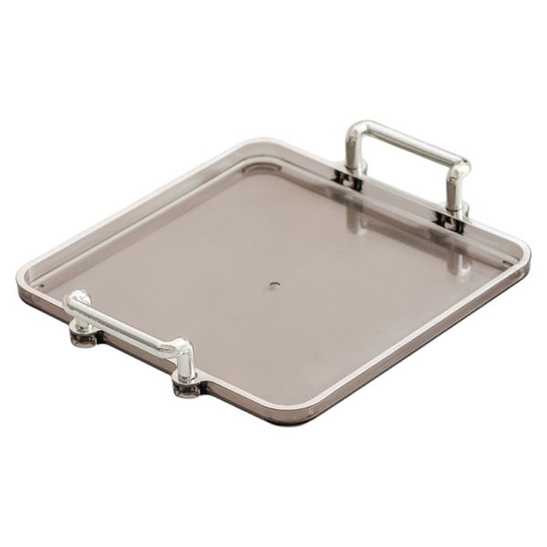 High-End Luxury Square Display Serving Tray With Handles