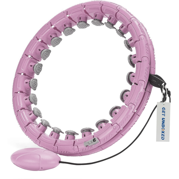 GET UNBOXED Hula Circle Hoop Adjustable Exercise Hula Circle Fitness Hoop