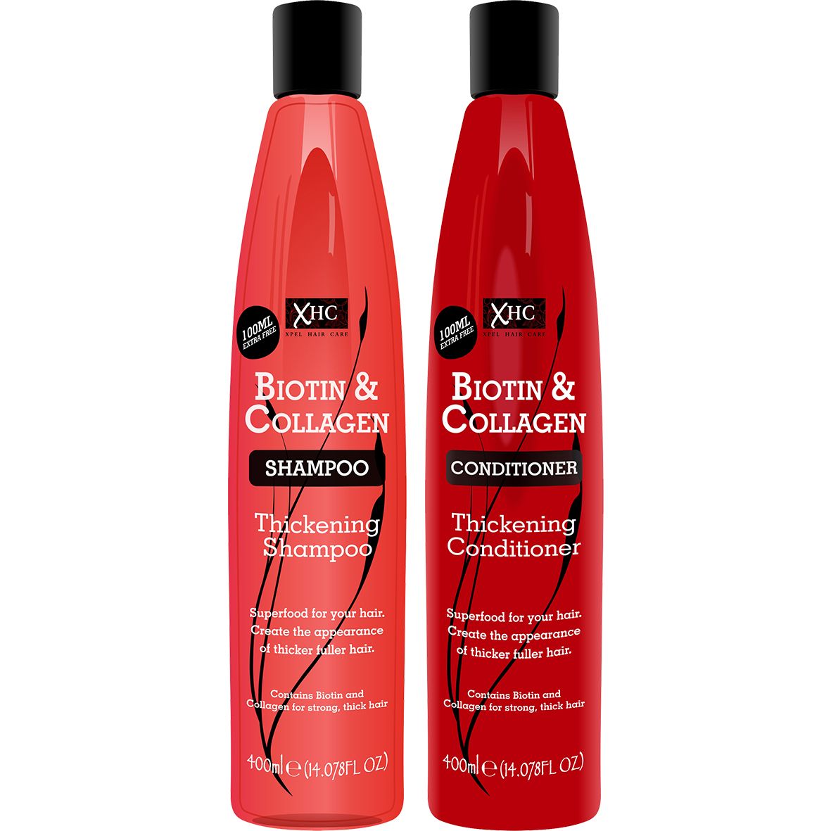 Xpel Hair Care Biotin & Collagen Thickening Shampoo & Conditioner - 400ml |  Buy Online in South Africa 