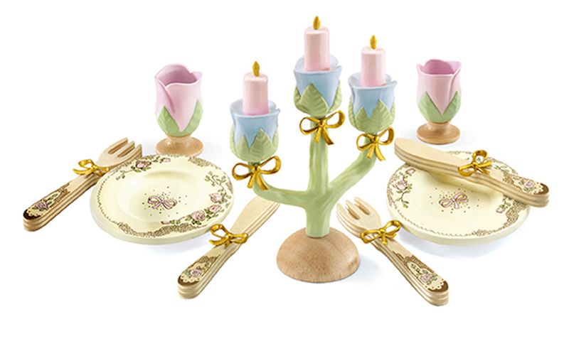 Djeco Play Food - Princess Dining Set