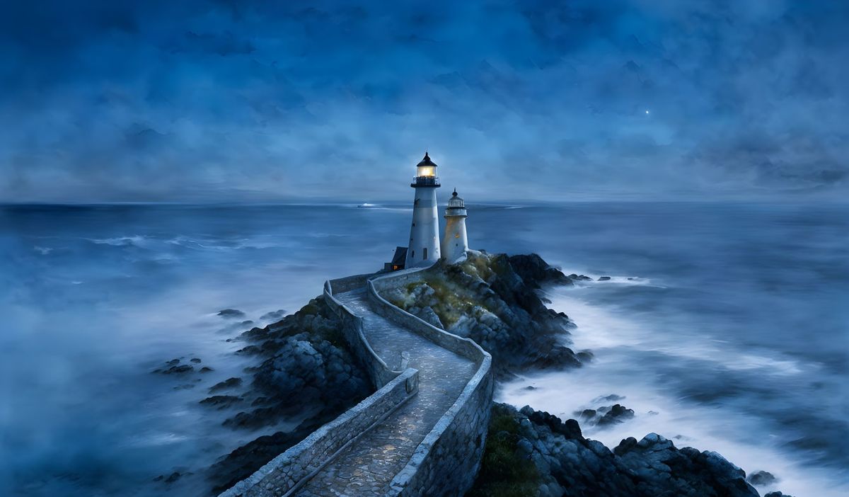 Canvas Wall Art - Lighthouse 01 Artwork