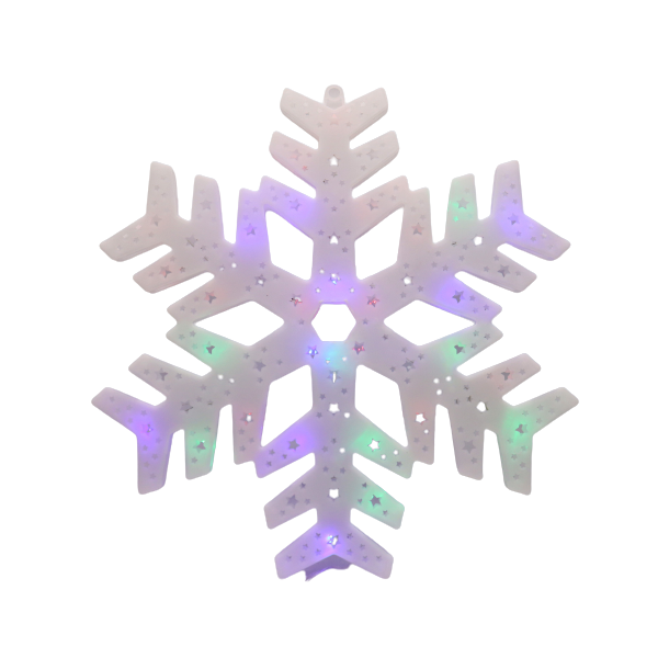 Snowflake Design Plastic LED Fairy Lighting Decorative String Light