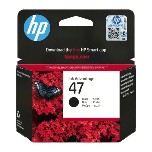 HP 47 Ink Advantage Black Printer Cartridge , DeskJet Ink Advantage 4800