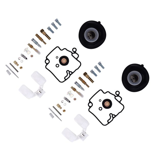 Carburetor Repair Kit for GY6 125CC - 22mm Motorcycle Carb Kit 2 Sets