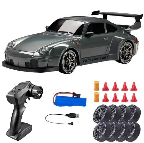 911 Styled RC 2.4Ghz 4WD 1:24 Drift Car