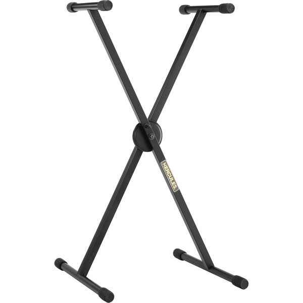Hercules KS110B EZ-LOK Single X-Braced Keyboard Stand