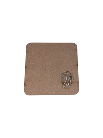 Wooden Coasters with Protea | Shop Today. Get it Tomorrow! | takealot.com