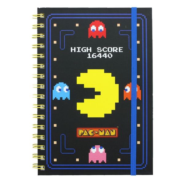 Pac-Man (High Score) Themed A5 Notebook