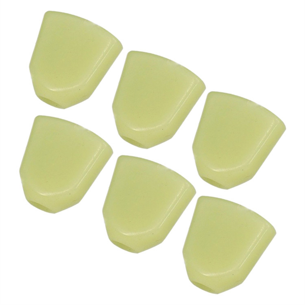 6PCS Tuning Peg Caps Polished Tuner Key with Screws Washer Parts A