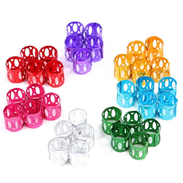 30 Piece Hair, Braid, Dreadlock Clipper Beads For Styling