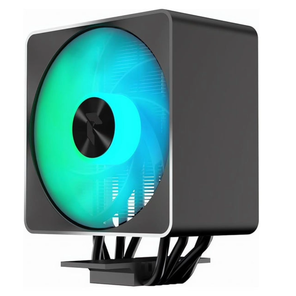 Aerocool APNX AP1-V Cooler - AP1-V ARGB-B 245W TDP 5-Heatpipe Black