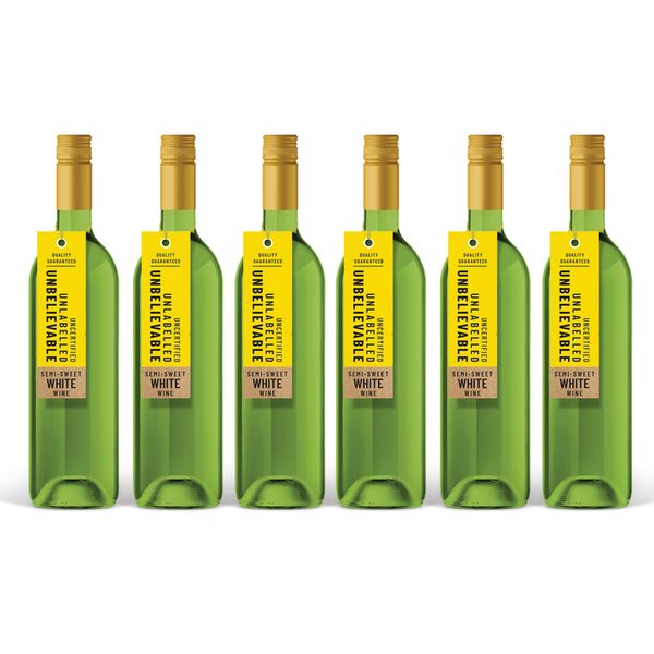 Unbelievable Semi-Sweet White 6 x 750ml