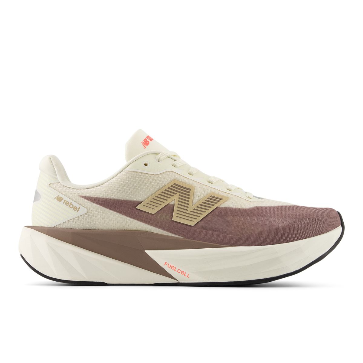 New Balance Men's FuelCell Rebel v5 Road Running Shoes - Angora