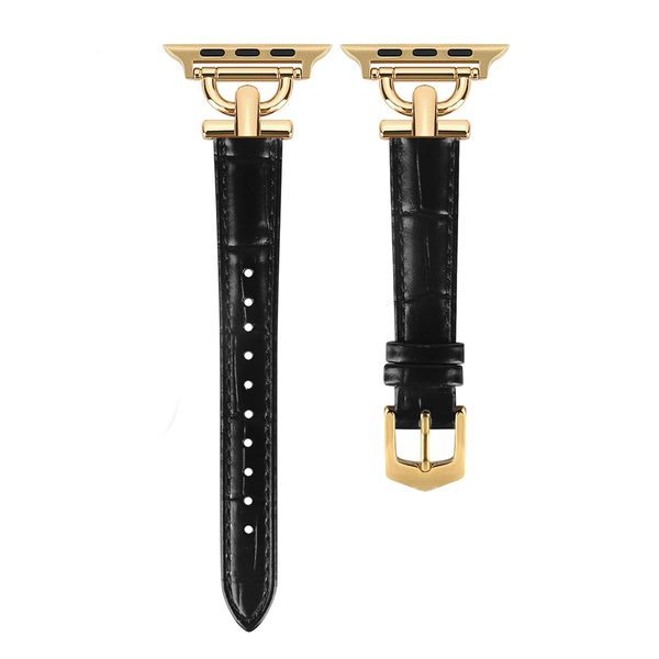 Premium Leather Band Compatible with Apple Watch Strap for Women 38/40mm